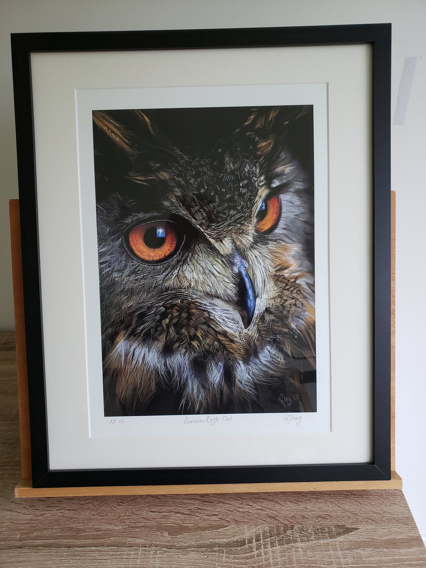 Eurasian Eagle Owl limited edition Print